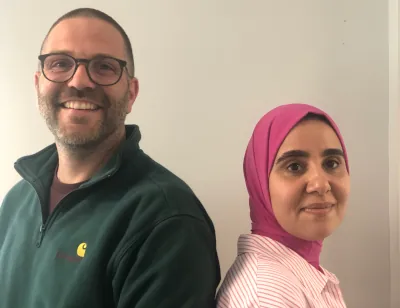 Thomas Van Hoorick en Saida El Hammoudi